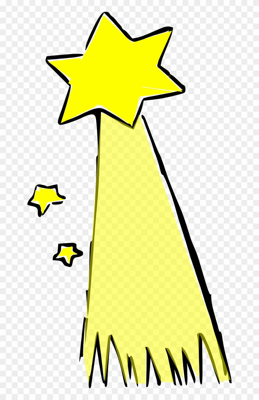 Shooting Star Clip Art - Png Download