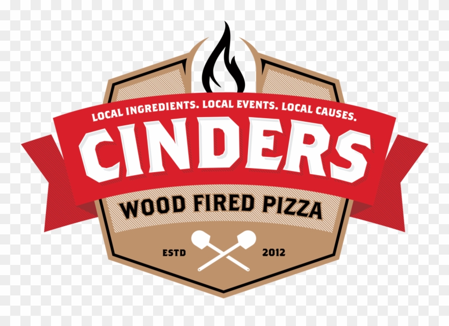 Cinders Wood Fired Pizza Clipart