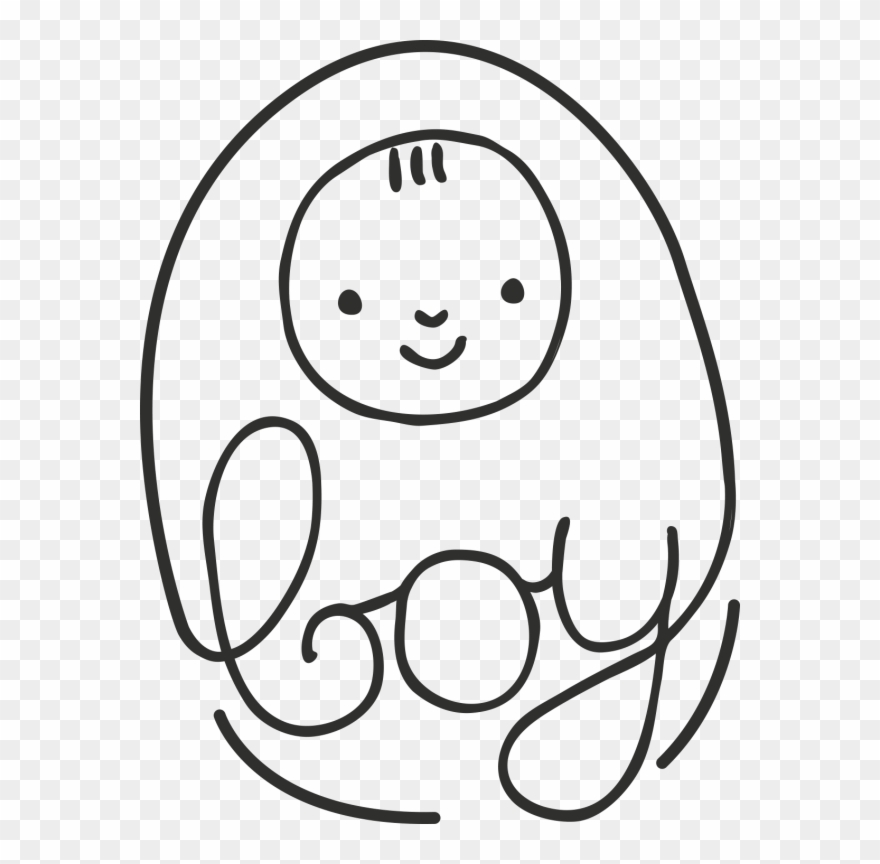 Baby Shower Word Art Overlays - Infant Clipart