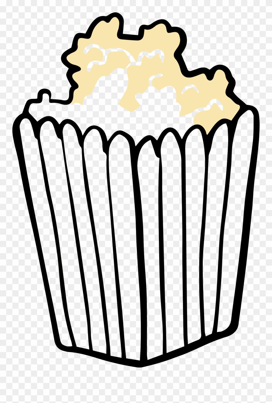 Popcorn Animation Full Of Transprent Png Download - Popcorn Clipart