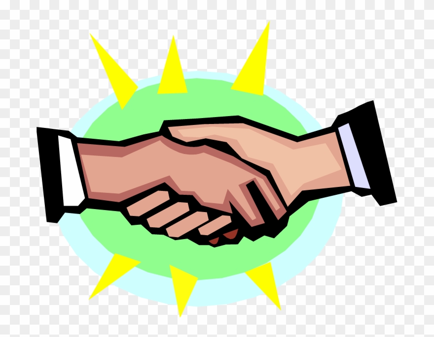 Covenant - Handshake Clip Art - Png Download