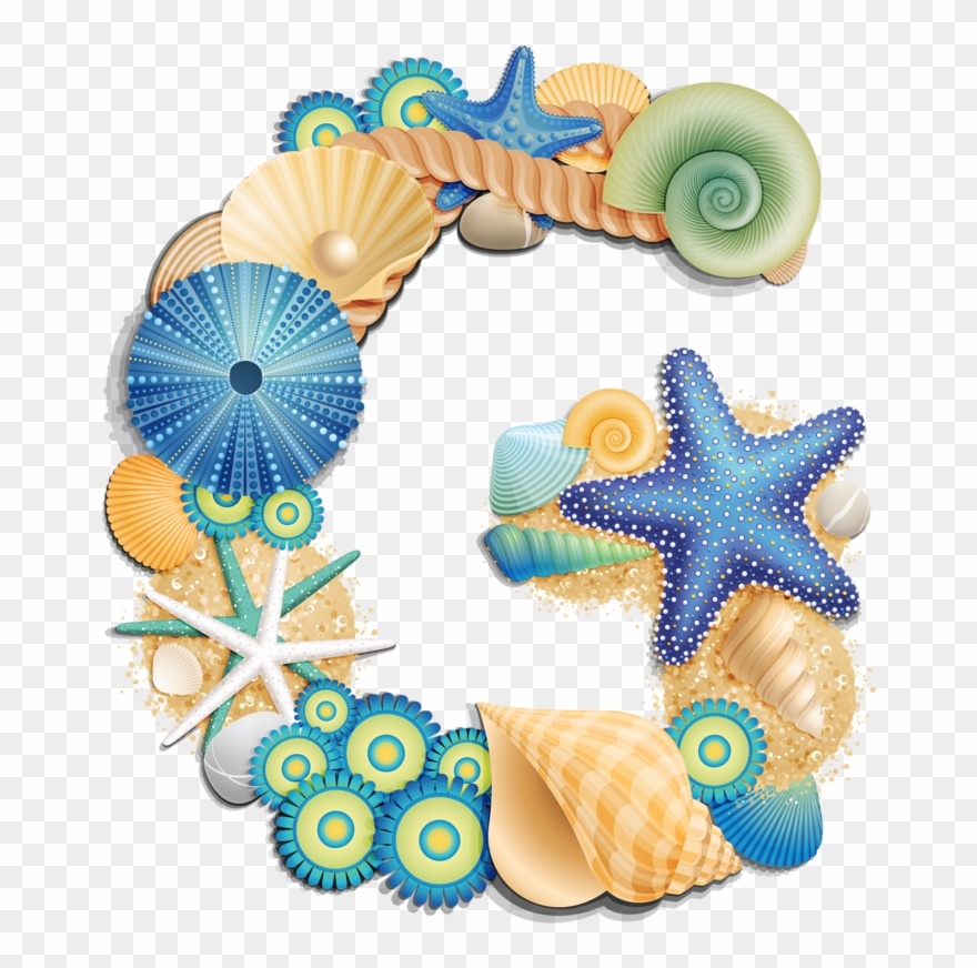 Фото, Автор Arana На Яндекс - Letter Z Sea Shells Clipart