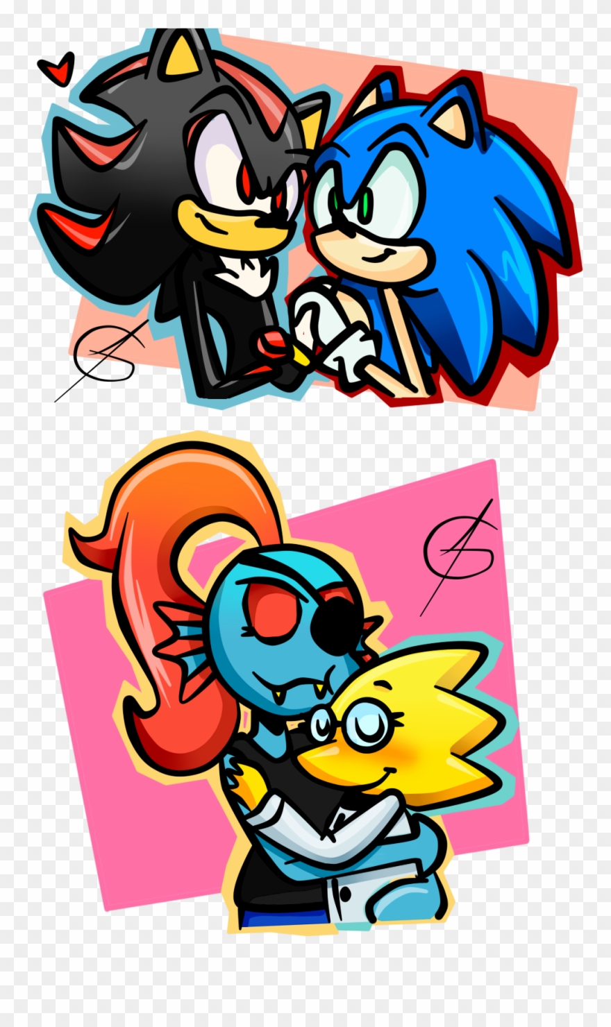#sonadow Drawings On Paigeeworld - Cartoon Clipart