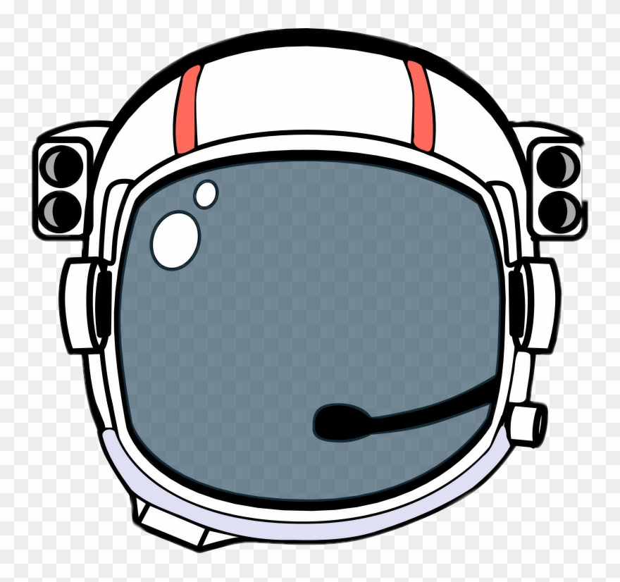 Casco De Astronauta Cascos Astronautas Espacio Cabeza - Space Helmet Png Clipart