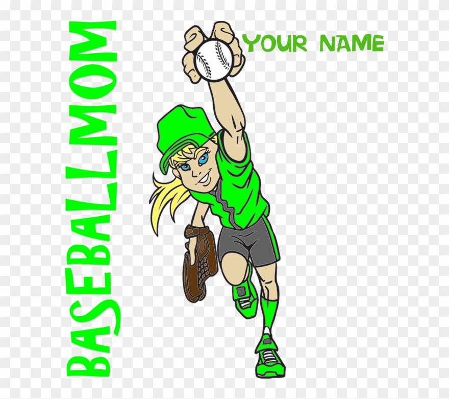 Favorite - Personalized Baseball Mom Throw Blanket Clipart