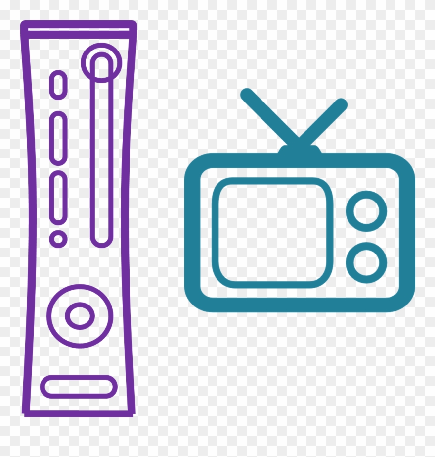 Aug 22, - Tv Symbol White Clipart