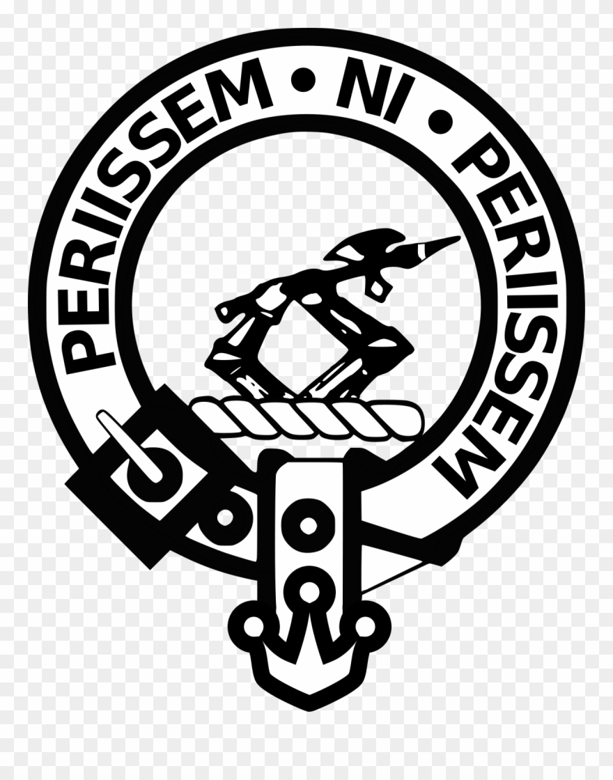 Sans Peur Sutherland Crest Clipart