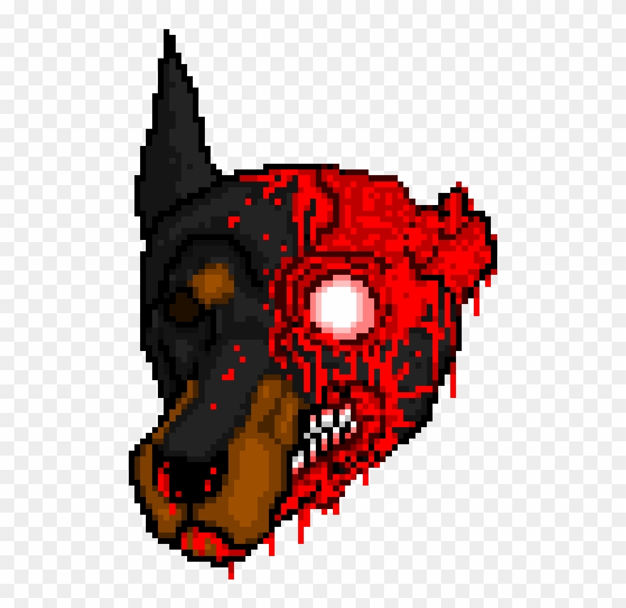 Parker - Hotline Miami Dead Dog Clipart