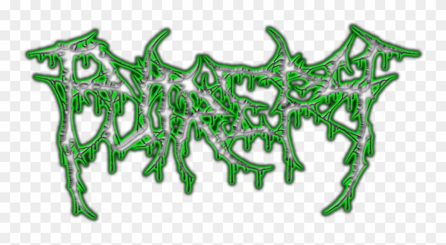 Putrefy Death Metal / Co - Death Metal Font Transparent Clipart