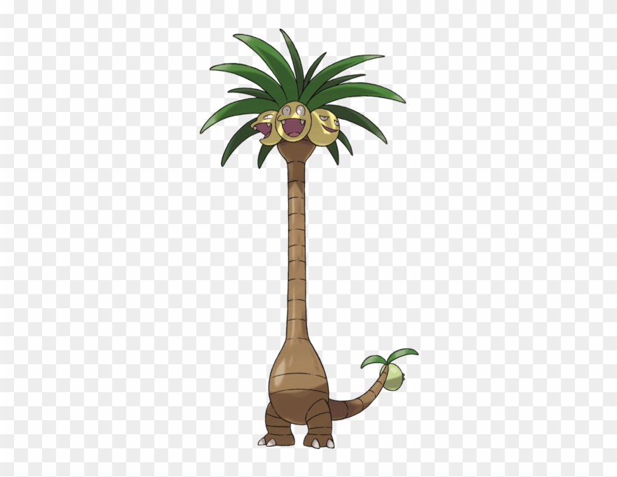 Nice To See A New Face [ ] - Pokemon Exeggutor Alola Form Clipart