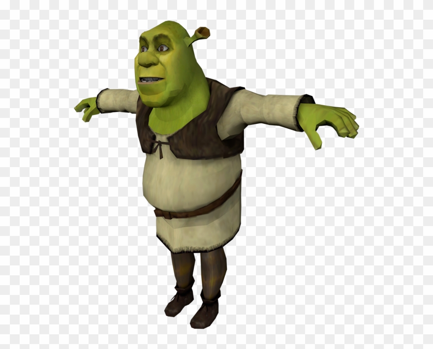 Shrek Face Png Pc Computer Tony Hawk S Underground - Shrek Meme Transparent Background Clipart