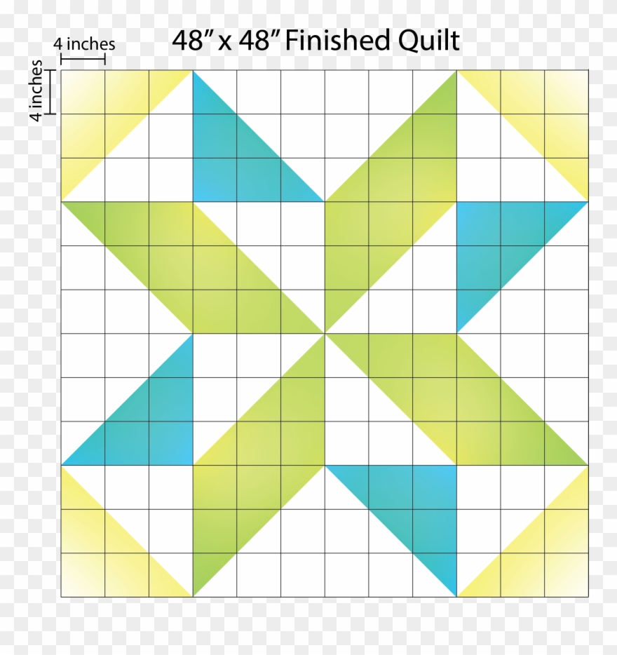 How To Supersize Quilt Blocks - Quilt Clipart