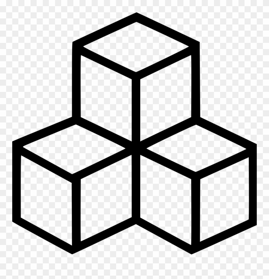 Geometry Shape Design Square Fashion Multiple View - Square Shape Design Clipart