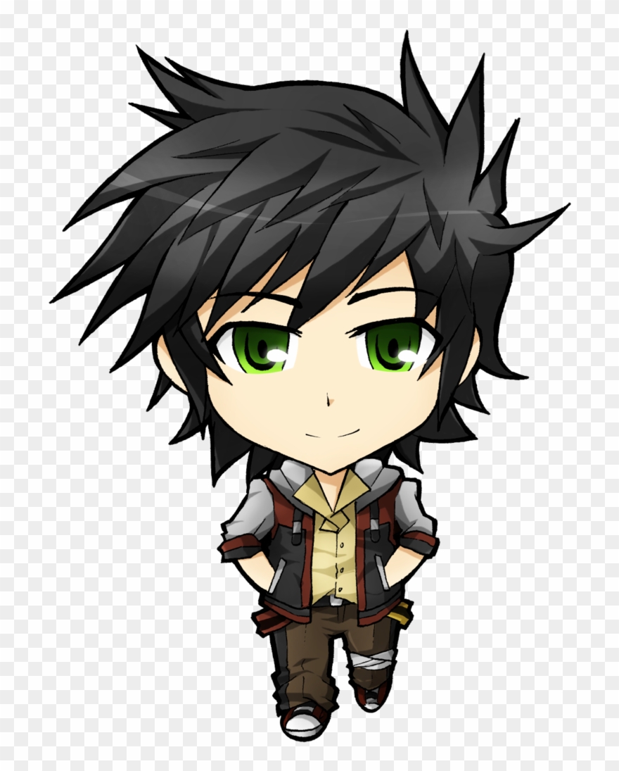 Drawing Guys Pretty Boy Clip Art Royalty Free - Chibi Boy Anime Chibi - Png Download