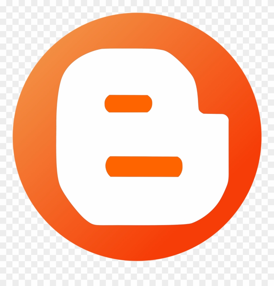 Free Blogger Logo Psd - Transparent Blogspot Logo Png Clipart