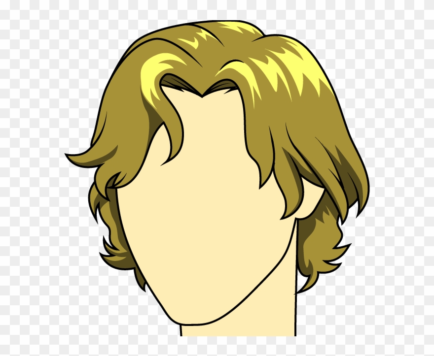 How To Draw Male - Hairstyle Clipart