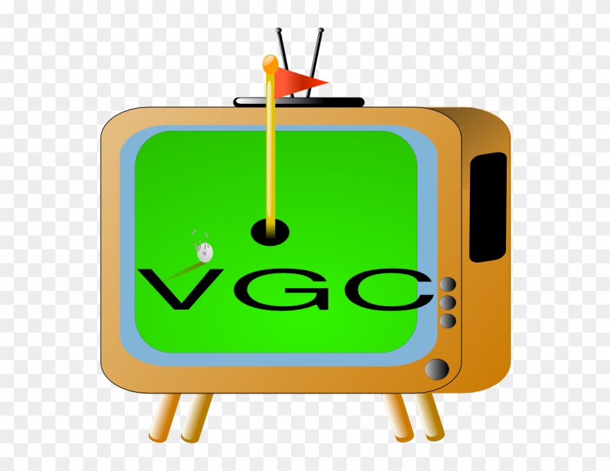 Virtual Golf Center Clip Art At Clker Com Vector Clip - Tv Cartoon Show Transparent - Png Download