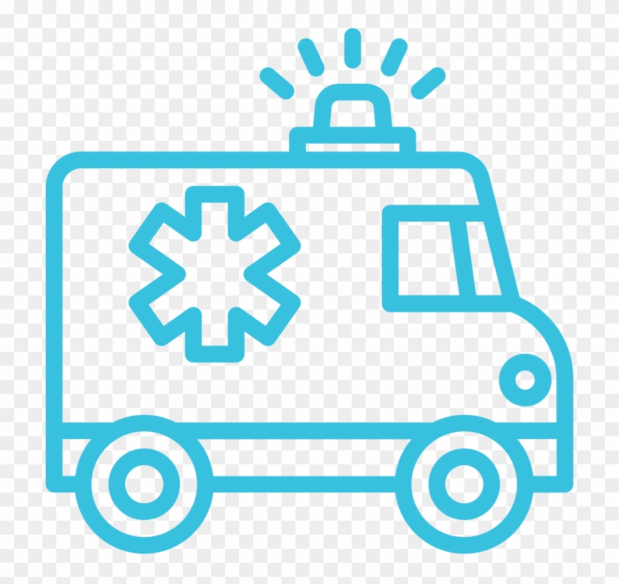 Virtual Medical Staff Emergency Department Services - Ambulance Clipart