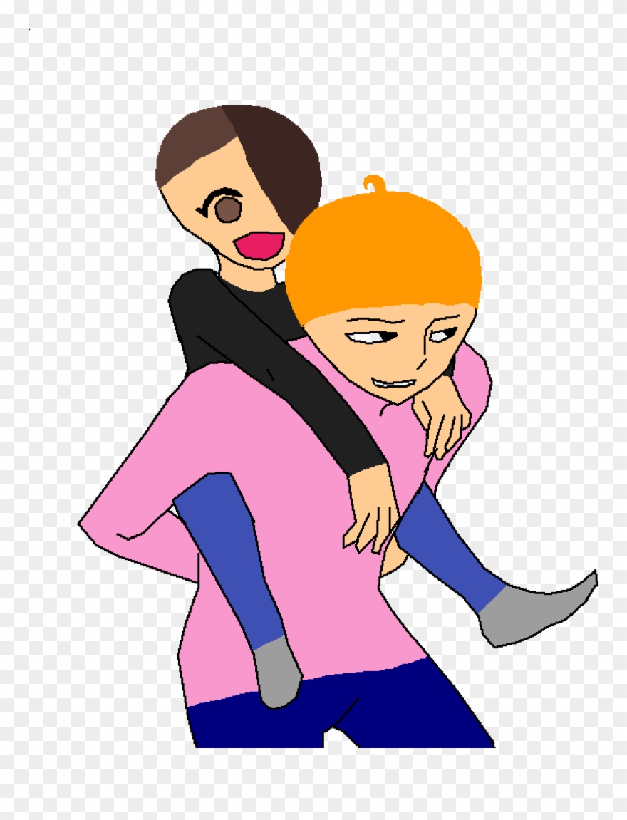 's Friendship With Levi - Cartoon Clipart