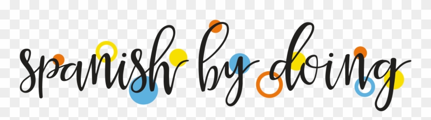 Learning Spanish By Doing - Calligraphy Clipart