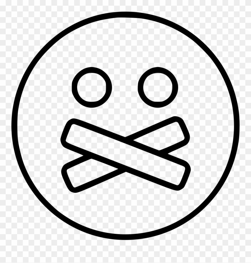 Not Telling Comments Clipart