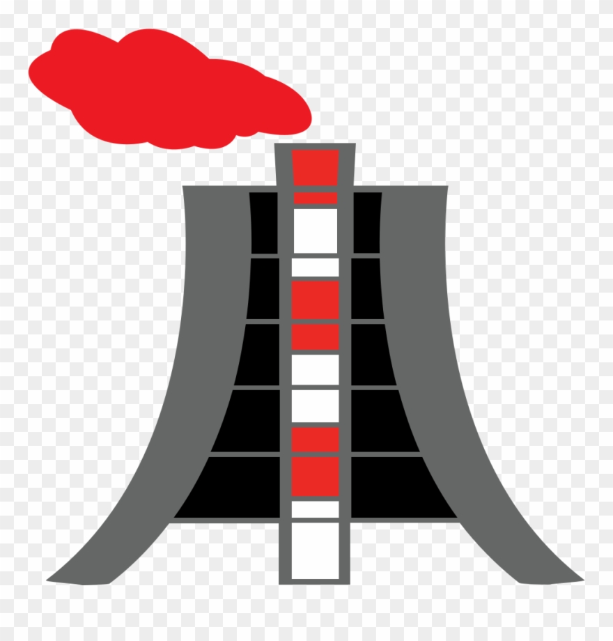 Open - Thermal Power Plant Icon Clipart
