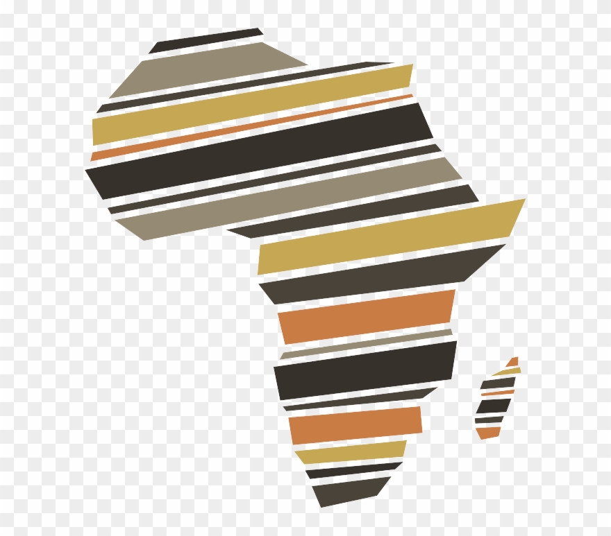 Map - Black Rhinoceros Clipart