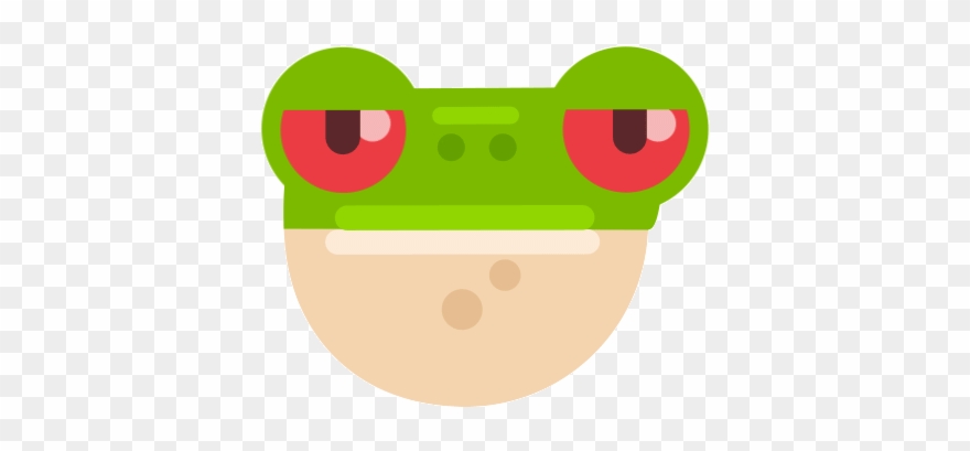 One Of Duolingo's Character's Head Rig Test With Joysticks - Cartoon Clipart