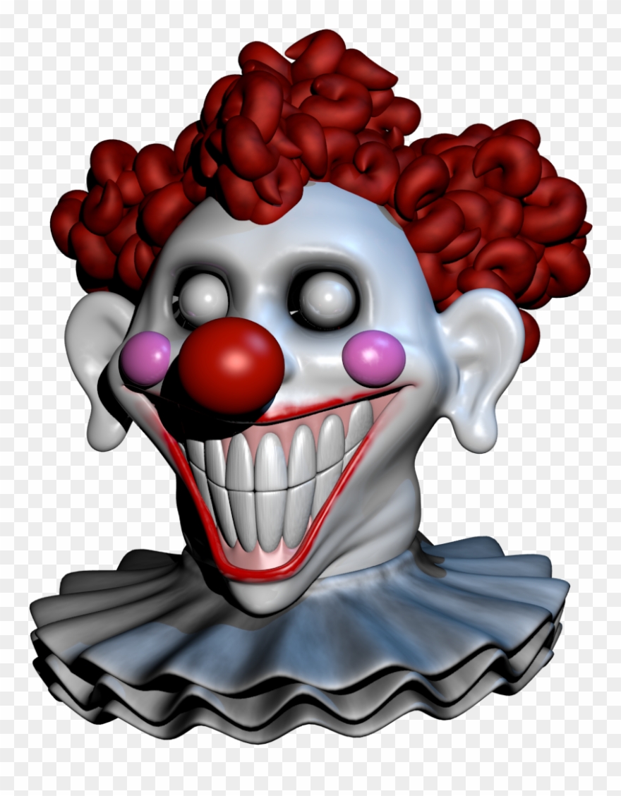 Sublime Drawing Clown Clip Free Stock - Freddy Fazbear's Pizzeria Simulator - Png Download