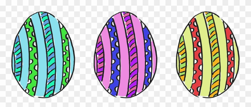 Easter Eggs - Icon Clipart