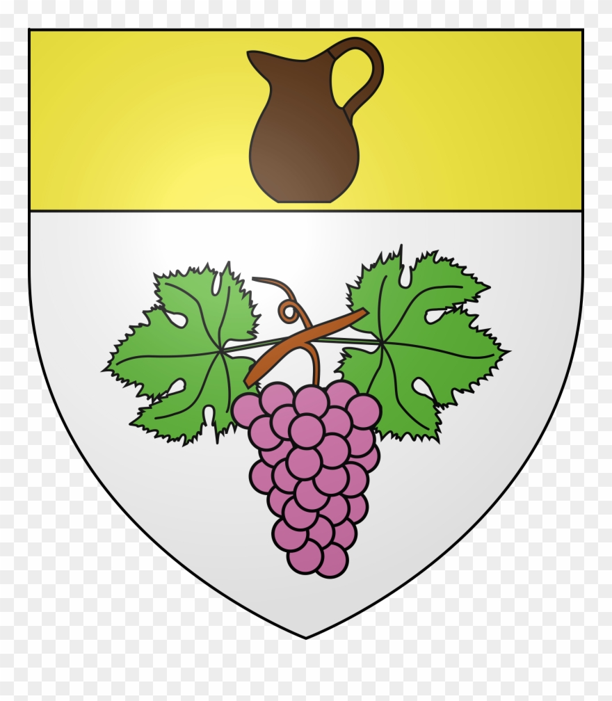Grapevine Clipart 27, Buy Clip Art - Coat Of Arms - Png Download