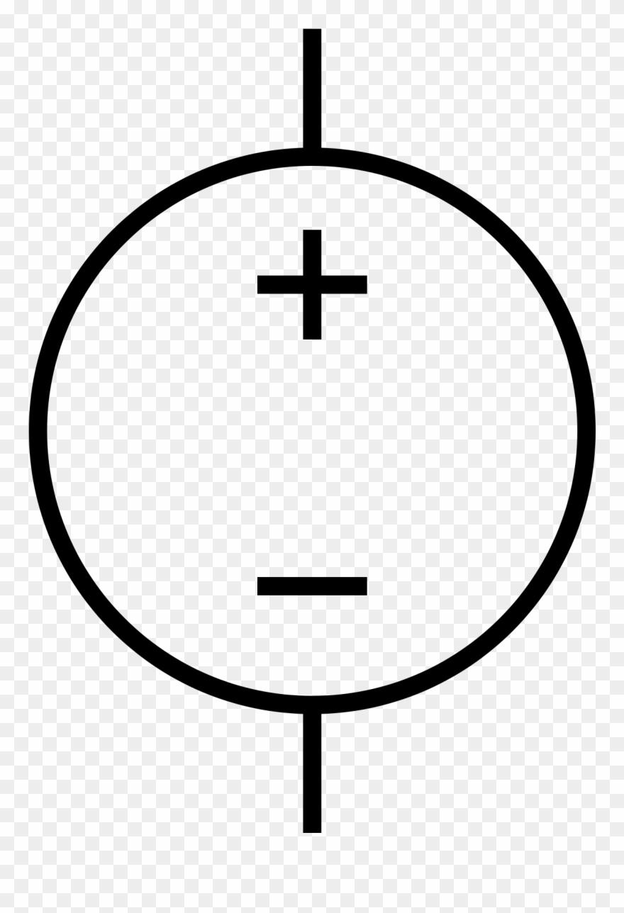 Dc Voltage Clipart Clipground Goal Meter Clip Art Outdoor - Voltage Source Png Transparent Png