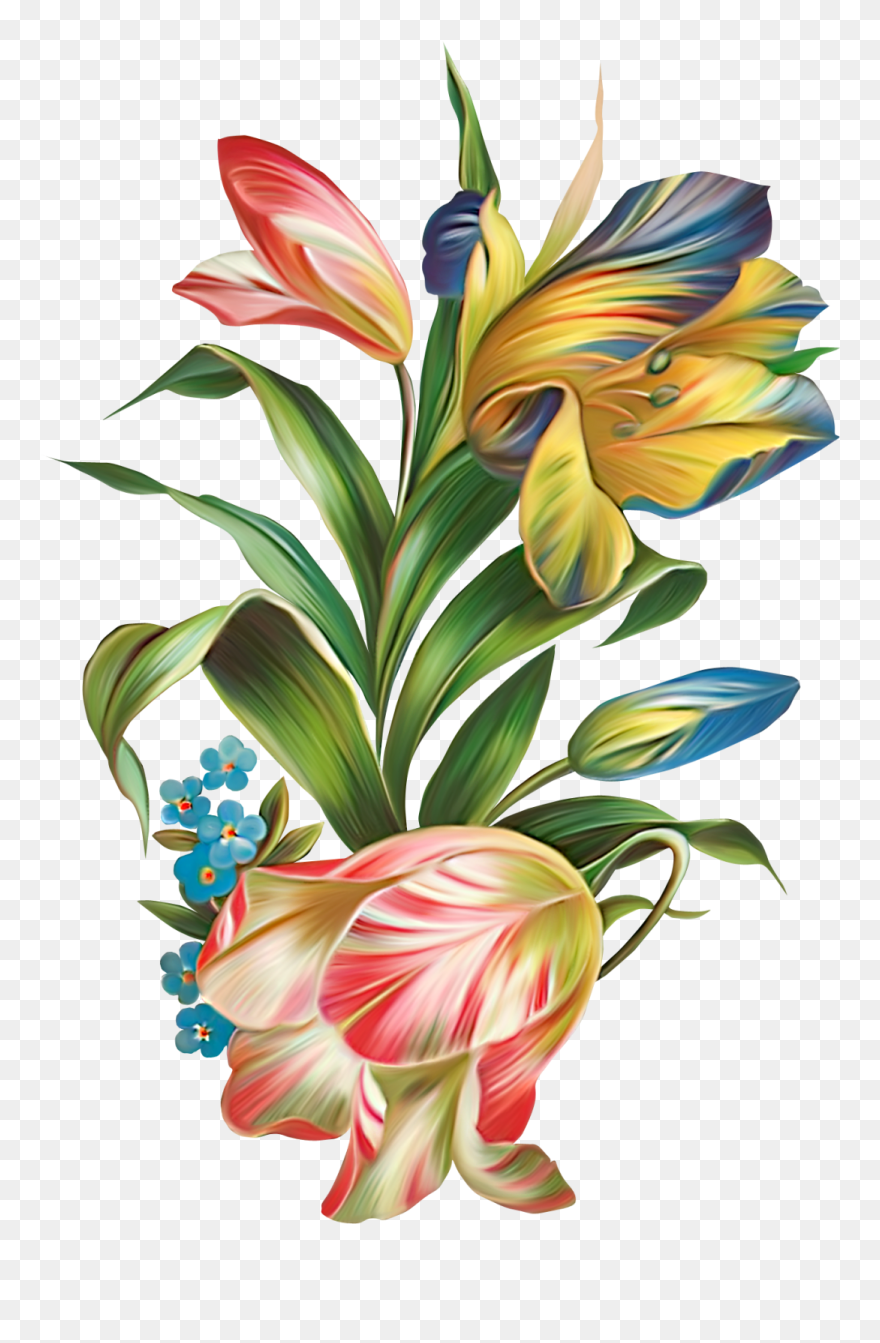Floating Flower Png And Clipart - Clip Art Transparent Png