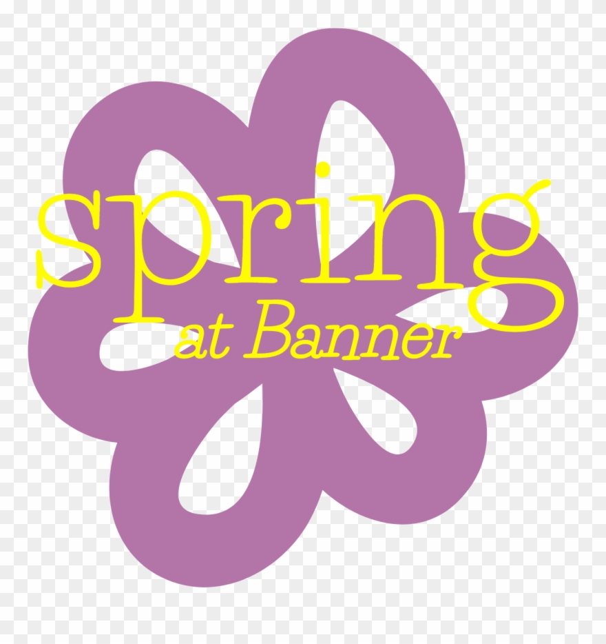 Banner Spring Celebration Clipart