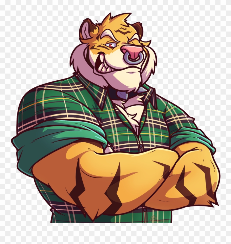 Bowser Tiger Profile - Tiger Clipart