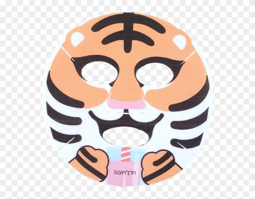 Animal Mask Tiger Clipart