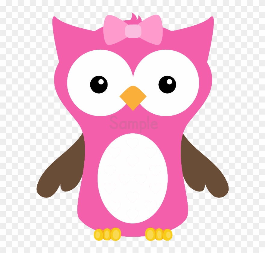Girl Owl - - Number Line Clipart