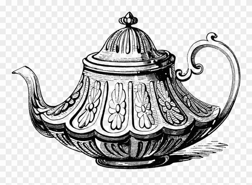 Dishes Clipart Tea Plate - Png Download