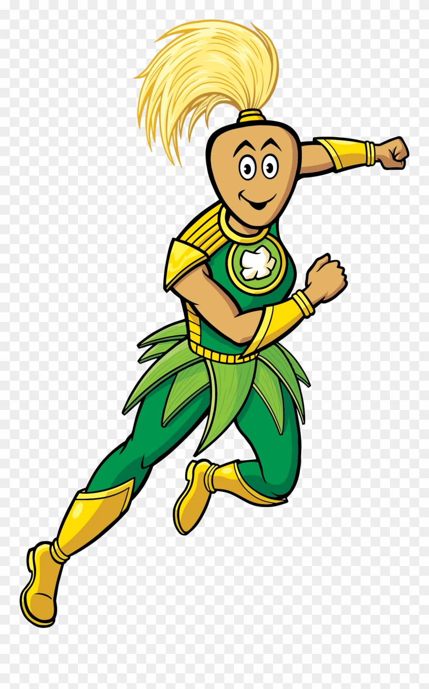 Meet Your Whole-grain Healthy Heroes - Cartoon Clipart