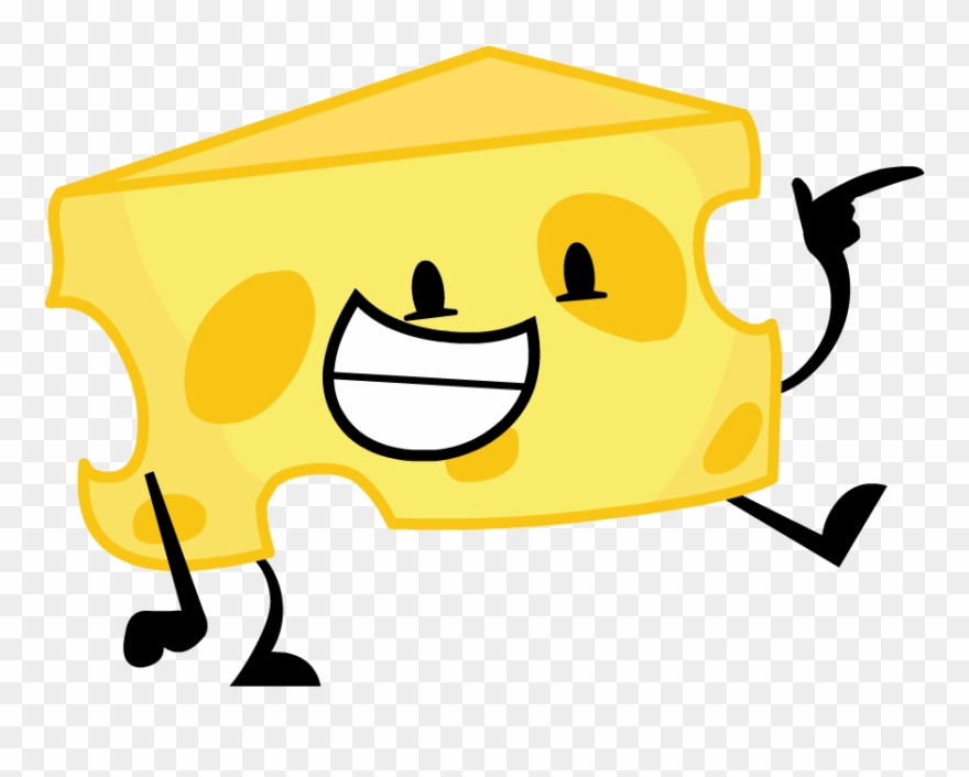 Insert Cheesy Stuff Here - Battle For Dream Island Cheese Clipart