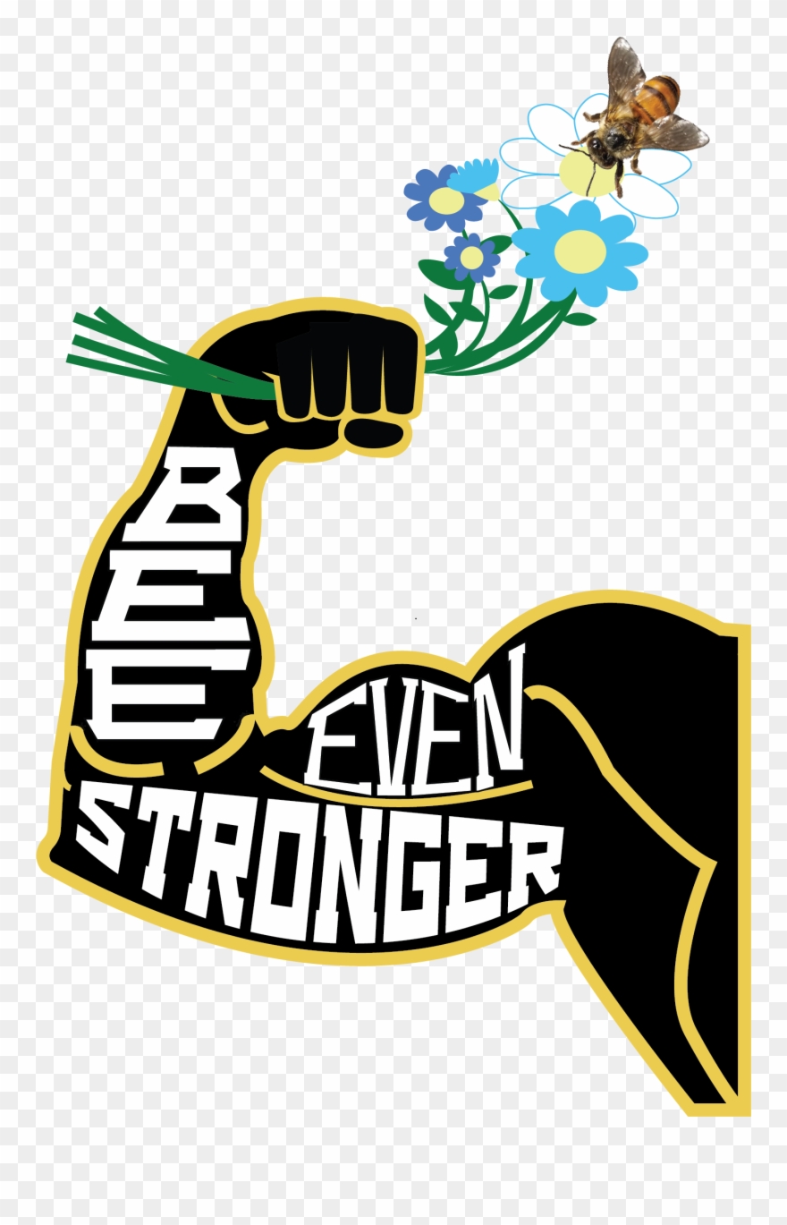 Bee Even Stronger, Organic, Raw Honey - Honey Clipart