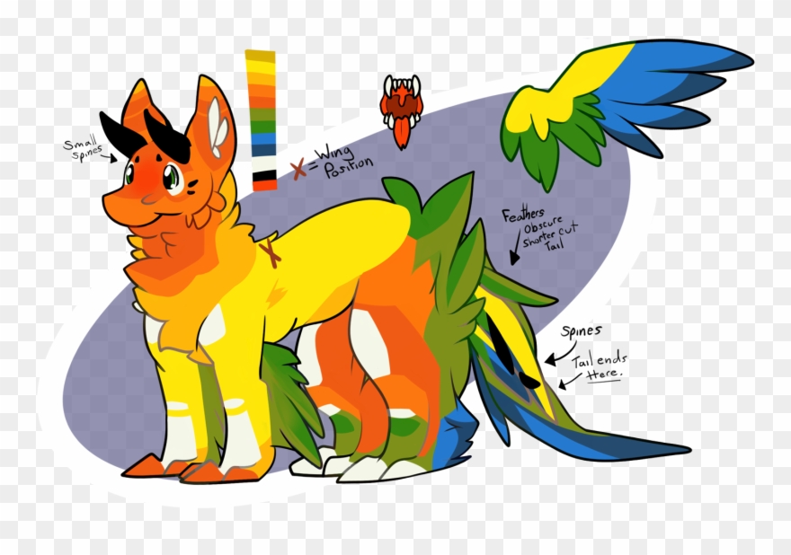 Closed] Sunny The Dutch Angel Dragon - Cartoon Clipart