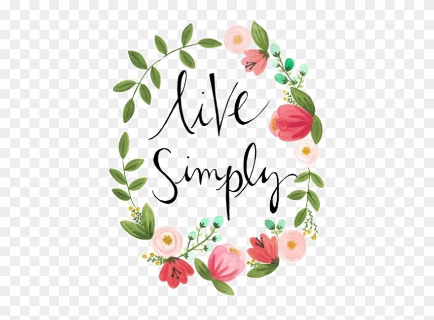 349 - Live Simply Clipart