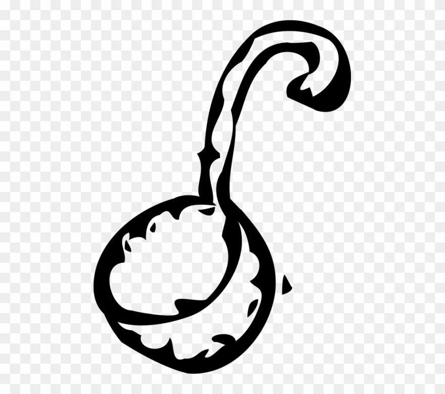 Vector Illustration Of Kitchen Kitchenware Soup Ladle Clipart