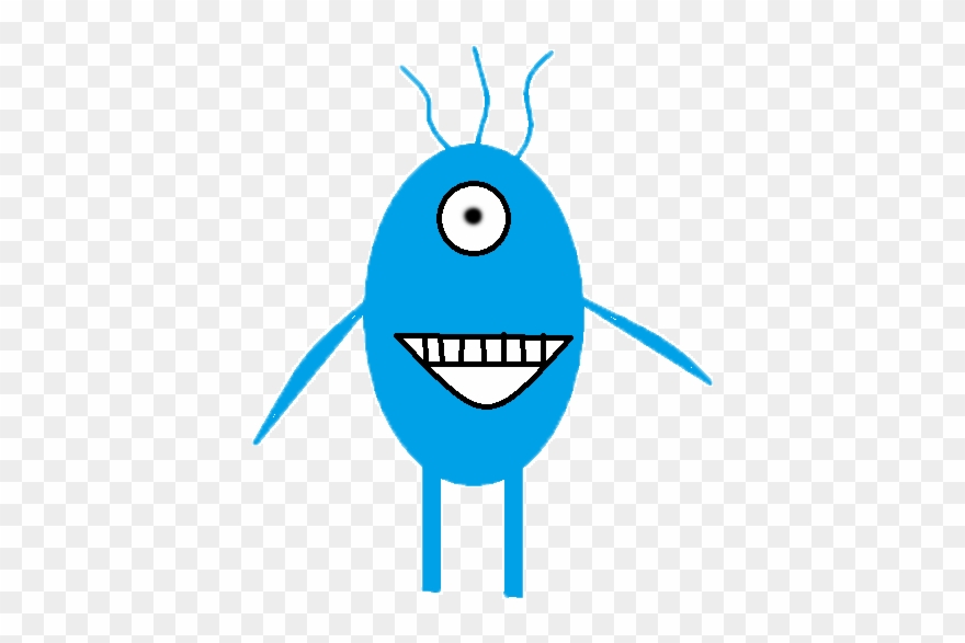 Blinking Trevin, Blue Gif Katie - Clip Art - Png Download