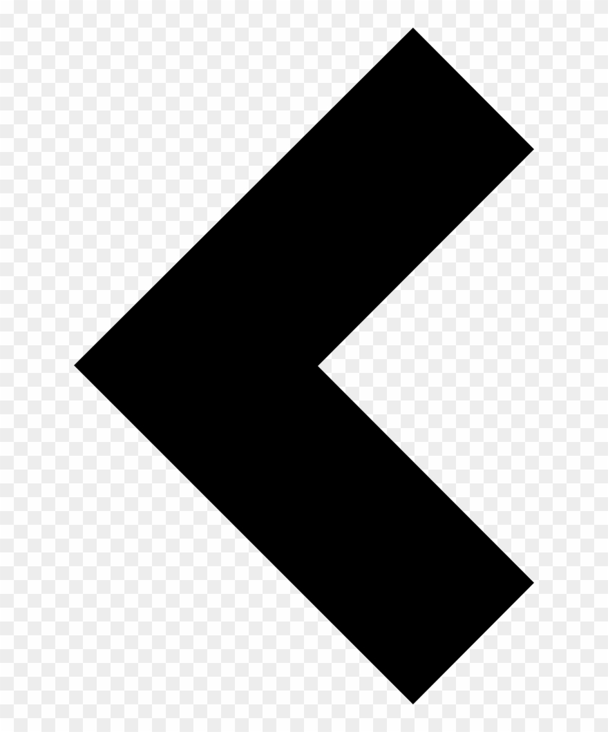 Chevron Left Comments - Left Arrow Gif Black Clipart