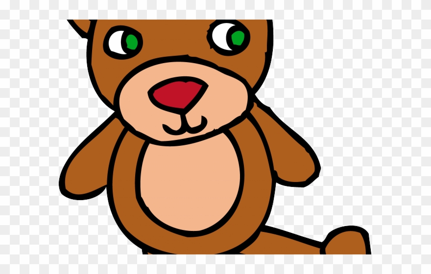 Brown Bear Clipart Bear Doll - Clip Art - Png Download