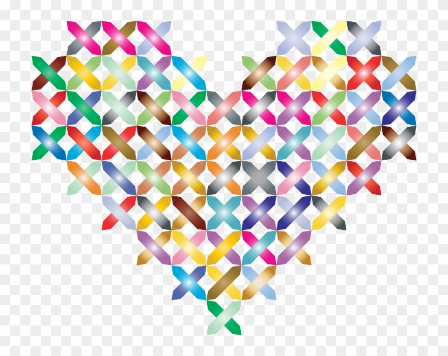 Medium Image - Cross Stitch Clipart - Png Download