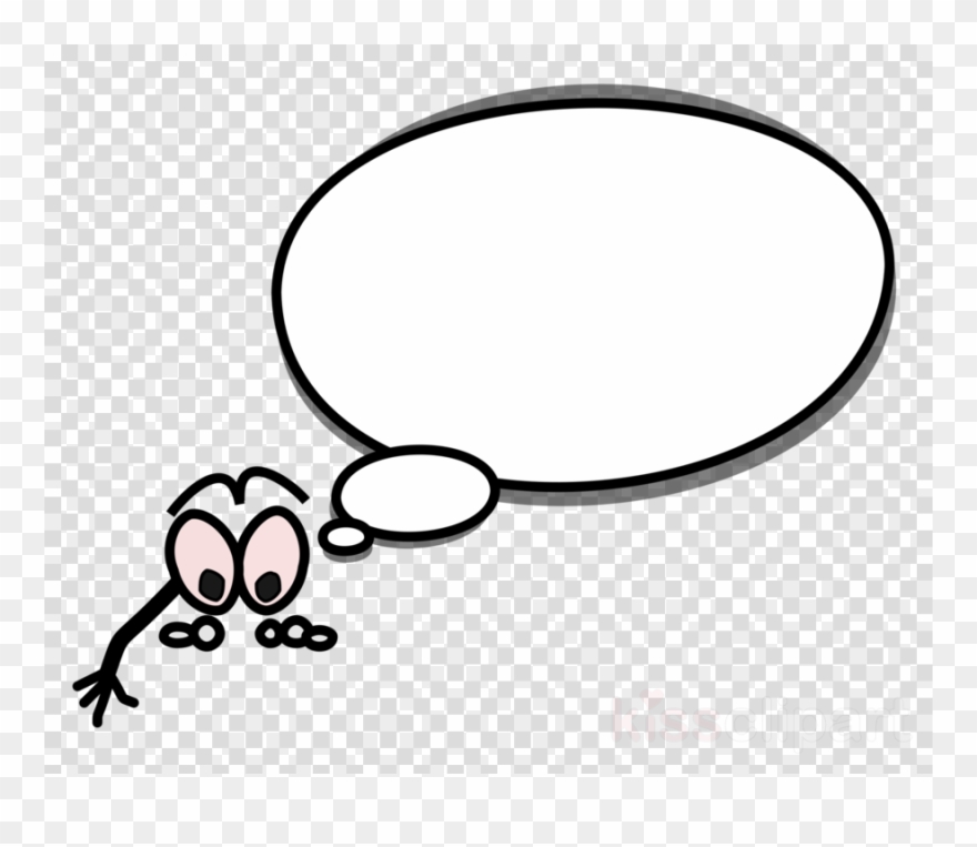 Speech Bubble Cartoon Clipart Speech Balloon Comics - Png Download