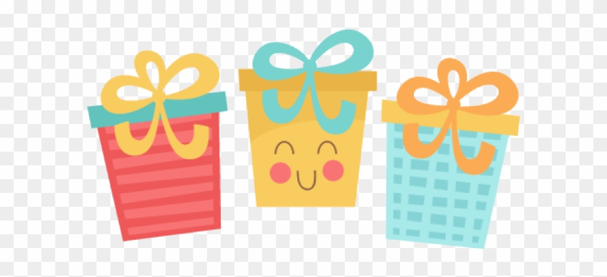 Divider Clipart Colorful - Cute Presents Clipart - Png Download